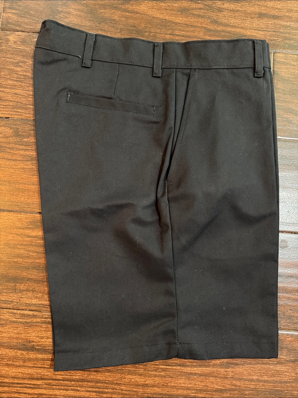 Men's Utility Work Wear Black Dress Shorts